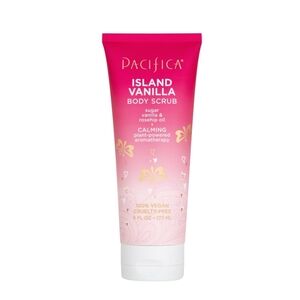 Pacifica Island Sugar & Vanilla Body Scrub Calming Aromatherapy New 6 Fl Oz